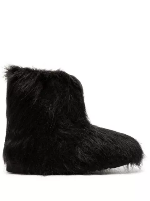 STAND STUDIO faux-fur ankle boots Women 0119