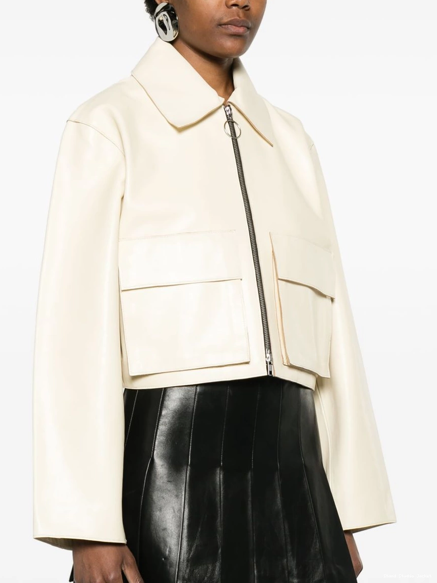 Cheap leather Women jacket STAND STUDIO Gretal cropped 0319